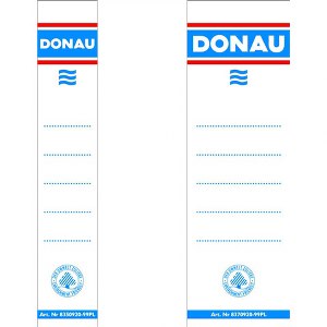 Etykiety Donau do segregatorw 5cm/20 8350920-09PL
