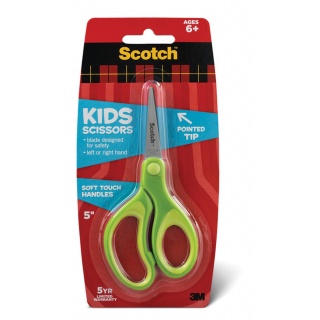 Noyczki dla dzieci Scotch, 12cm, spiczaste, gumowany uchwyt 3M-70005099117